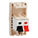 Loudspeaker socket, New Unica, 1 module