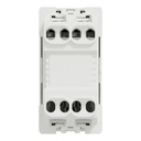 Push button switch, New Unica, 10A, 1 module