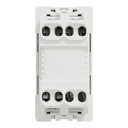 Switch, New Unica, 2-way, 10A, 1 module