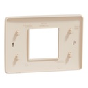 Cover frame, New Unica, 1 gang, 2 modules