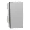 Switch, New Unica, mechanism, 1-pole 2-way, 16AX, 1 module, screw terminals, untreated, IP4X