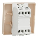 Switch, New Unica, 1-way , 10AX, 2 modules