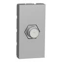 TV socket, New Unica, mechanism, 1 module, F-Type, IP2xC
