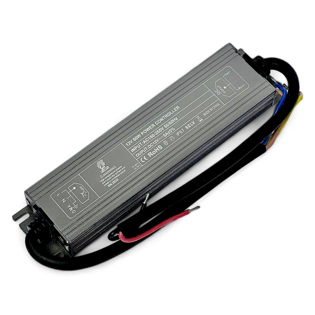 Waterproof Power Supply DC12-24V IP67