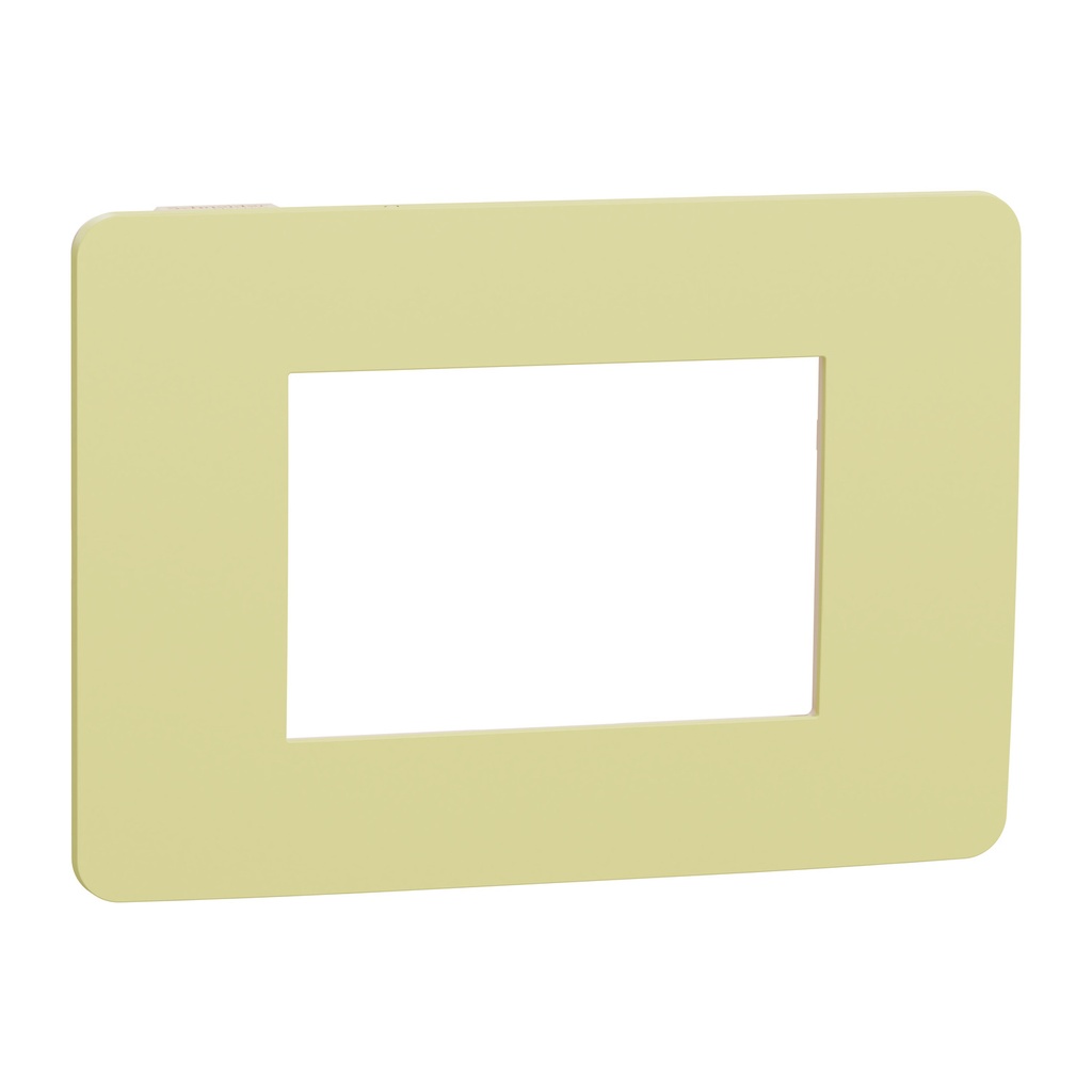 Cover frame, New Unica, 1 gang, 3 modules