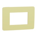 Cover frame, New Unica, 1 gang, 3 modules