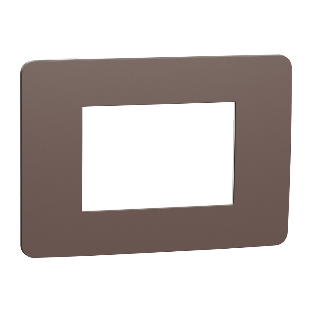 Cover frame, New Unica, 1 gang, 3 modules
