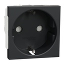 Socket-outlet, New Unica, 2P+E, 16A, Schuko, with shutter