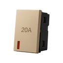 1 way Switch 20A/250V~ - Merlot