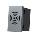Door Bell Ring 1 Module 3.3W/230V~ - Merlot