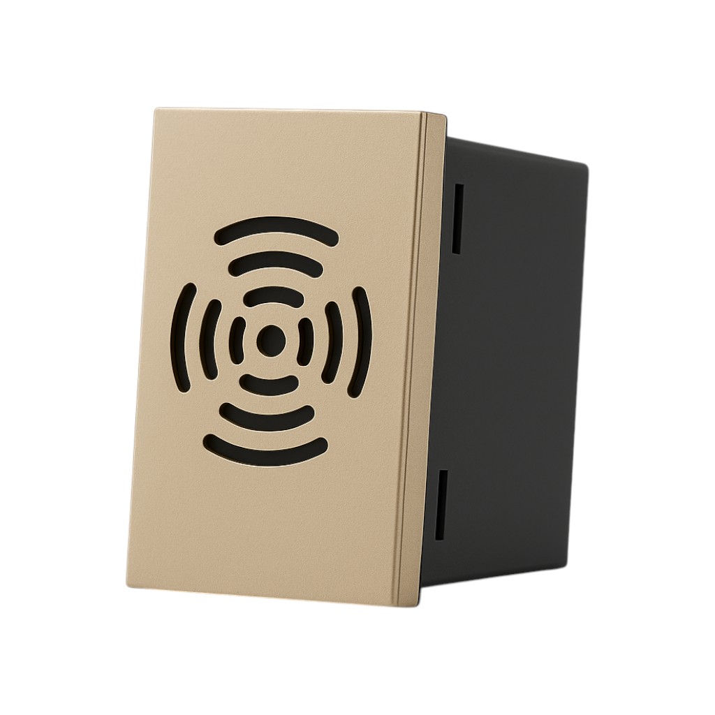 Door Bell Ring 1 Module 3.3W/230V~ - Merlot
