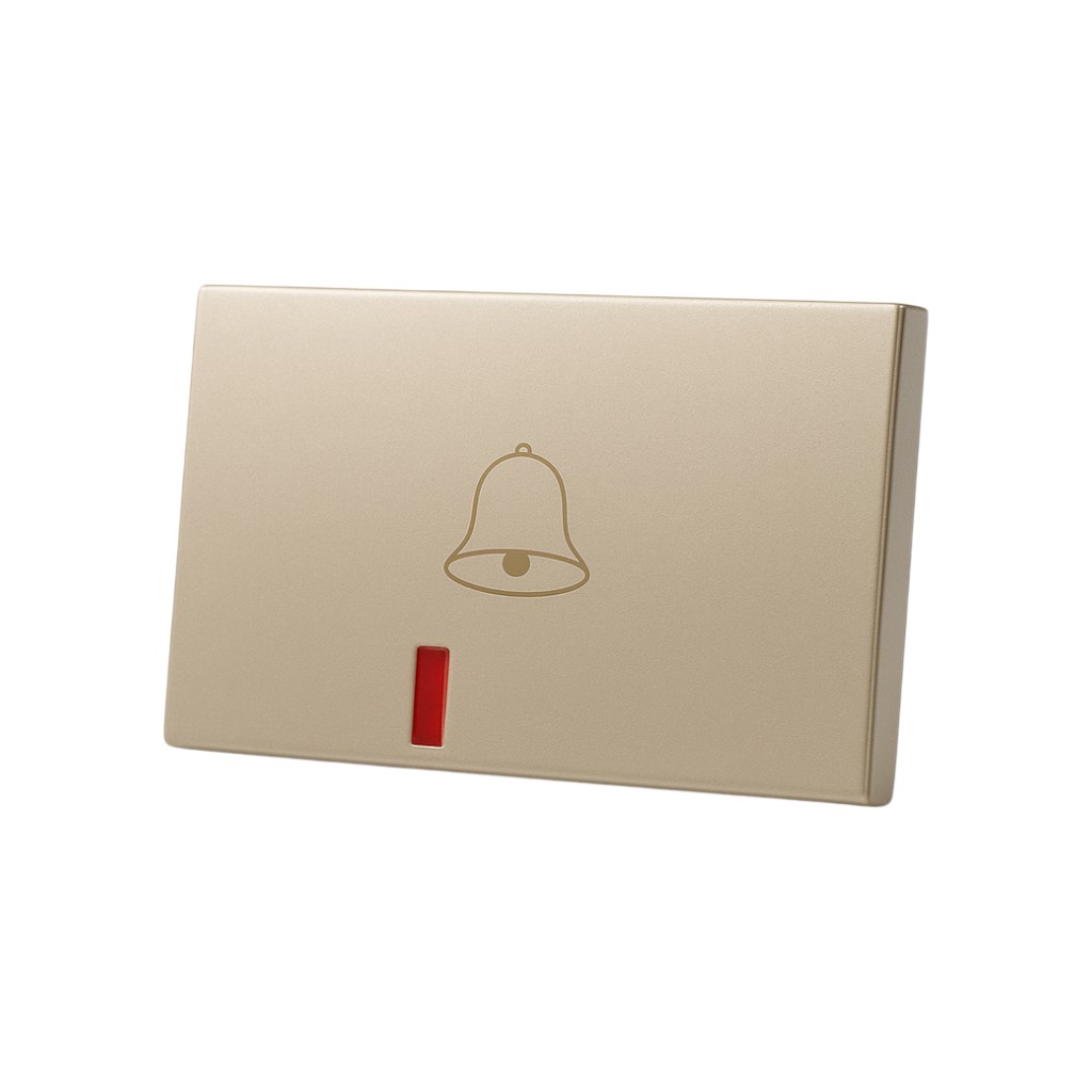 Door Bell Switch 3 Module 16A/250V~ - Merlot