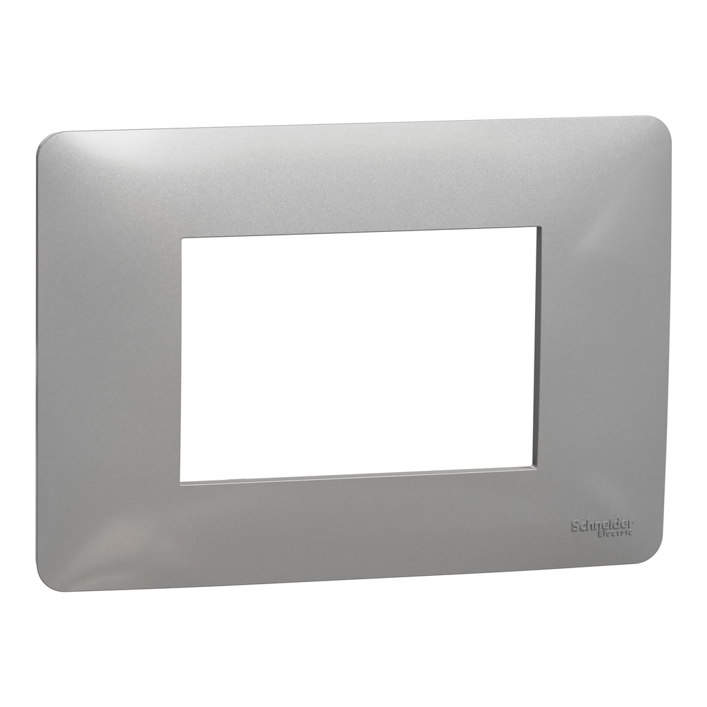Cover frame, New Unica, 1 gang, 3 modules