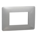 Cover frame, New Unica, 1 gang, 3 modules