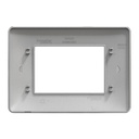 Cover frame, New Unica, 1 gang, 3 modules