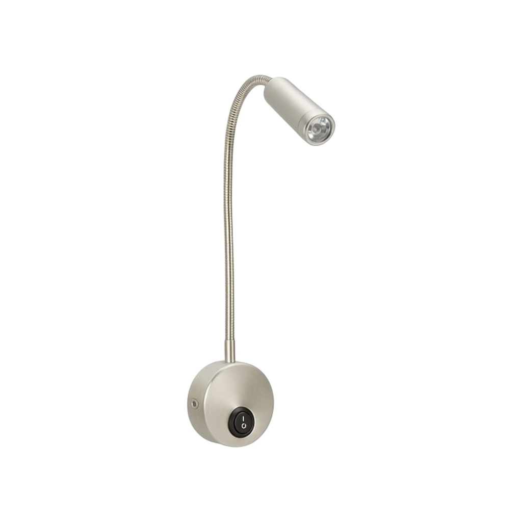 Bedside Reading Flexible Wall Lamp 3W 3000K - 40-01C