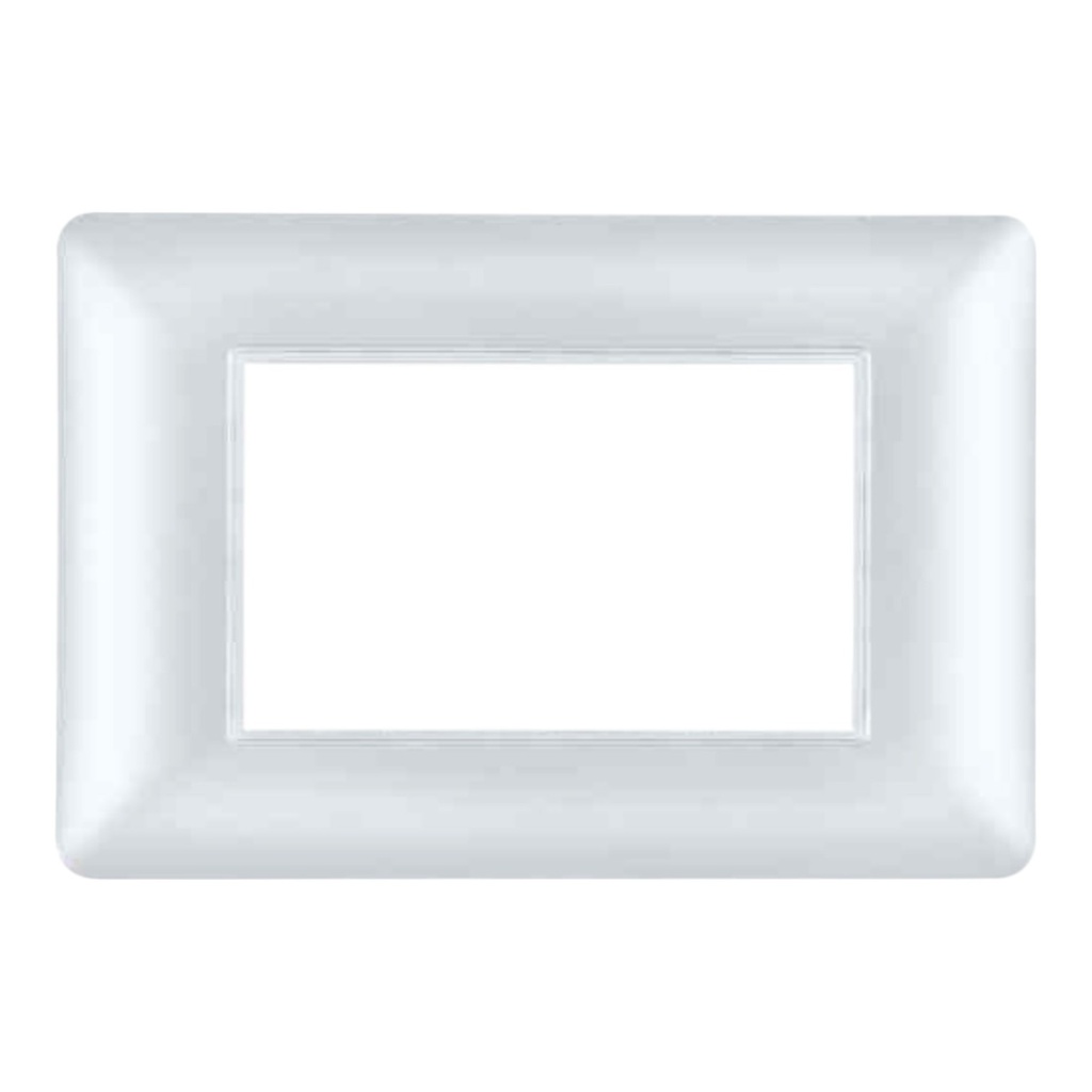 Cover Frame 1 Gang 3 Modules UV - Merlot