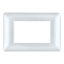 Cover Frame 1 Gang 3 Modules UV - Merlot