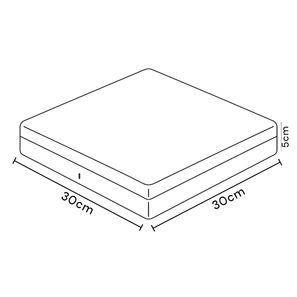 Square SMD Panel 50W Surface Mounted