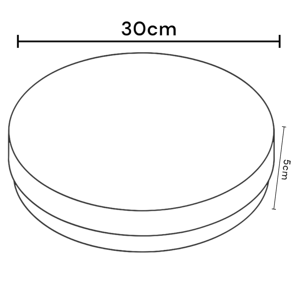 Round SMD Panel 48W Surface Mounted