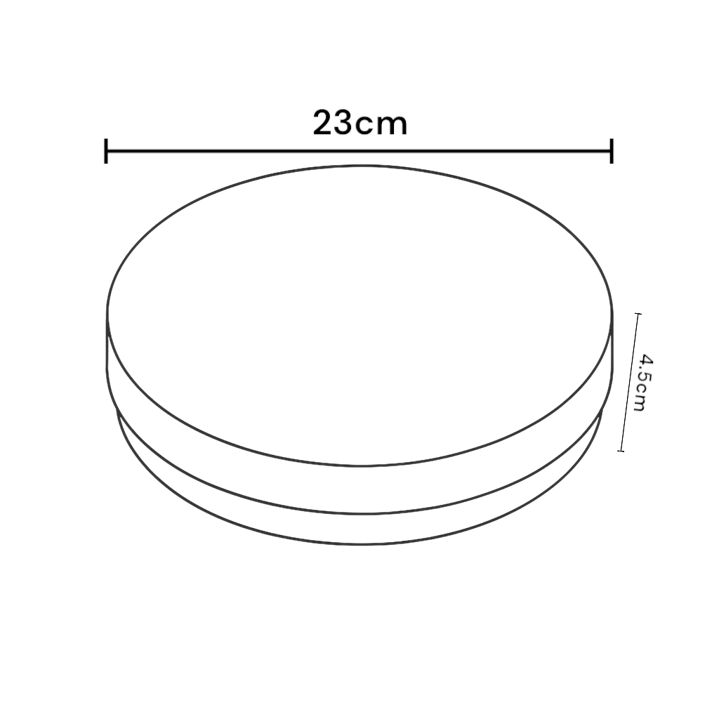 Round SMD Panel 36W Surface Mounted