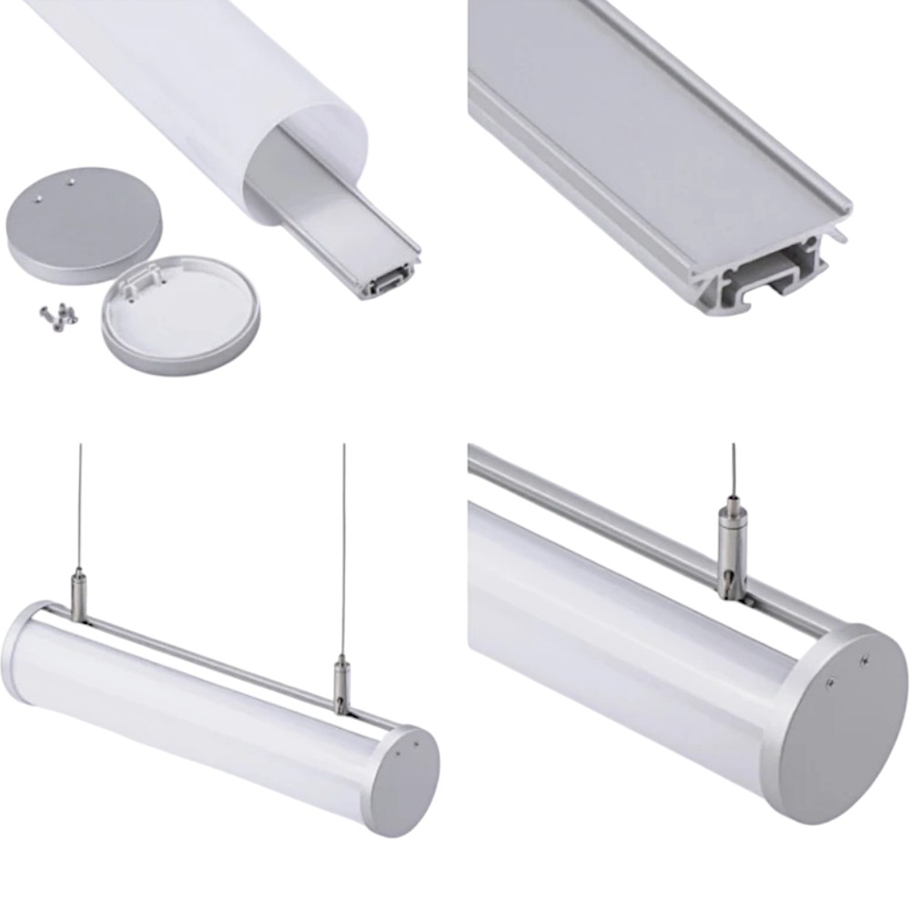 Aluminum LED Profile Tube 120cm