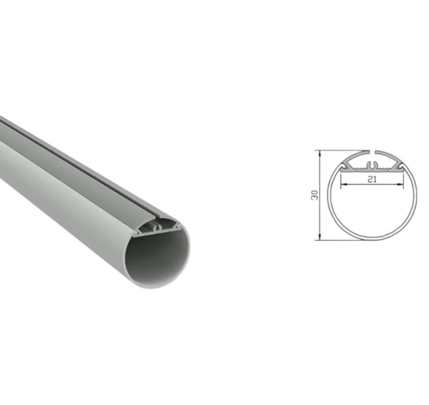 Aluminum LED Profile Tube 120cm