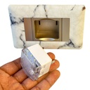 Emergency Light 9*0.025W 250V-50Hz 2 Modules - Merlot
