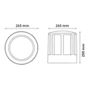 Outdoor pillar light LT301