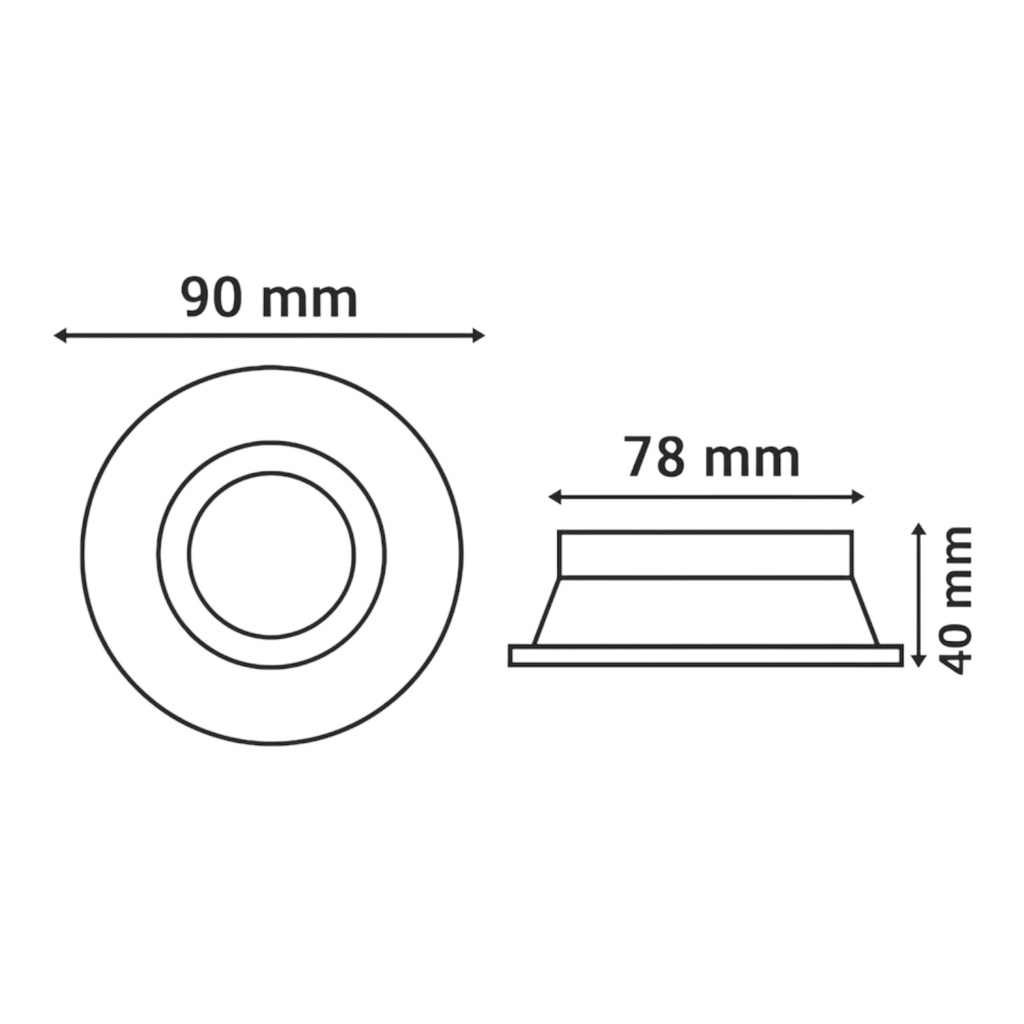Spotlight Frame LT230 Round