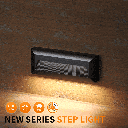 Liper LED Side-Lit Step Light – IP65 – 5W – CCT Adjustable