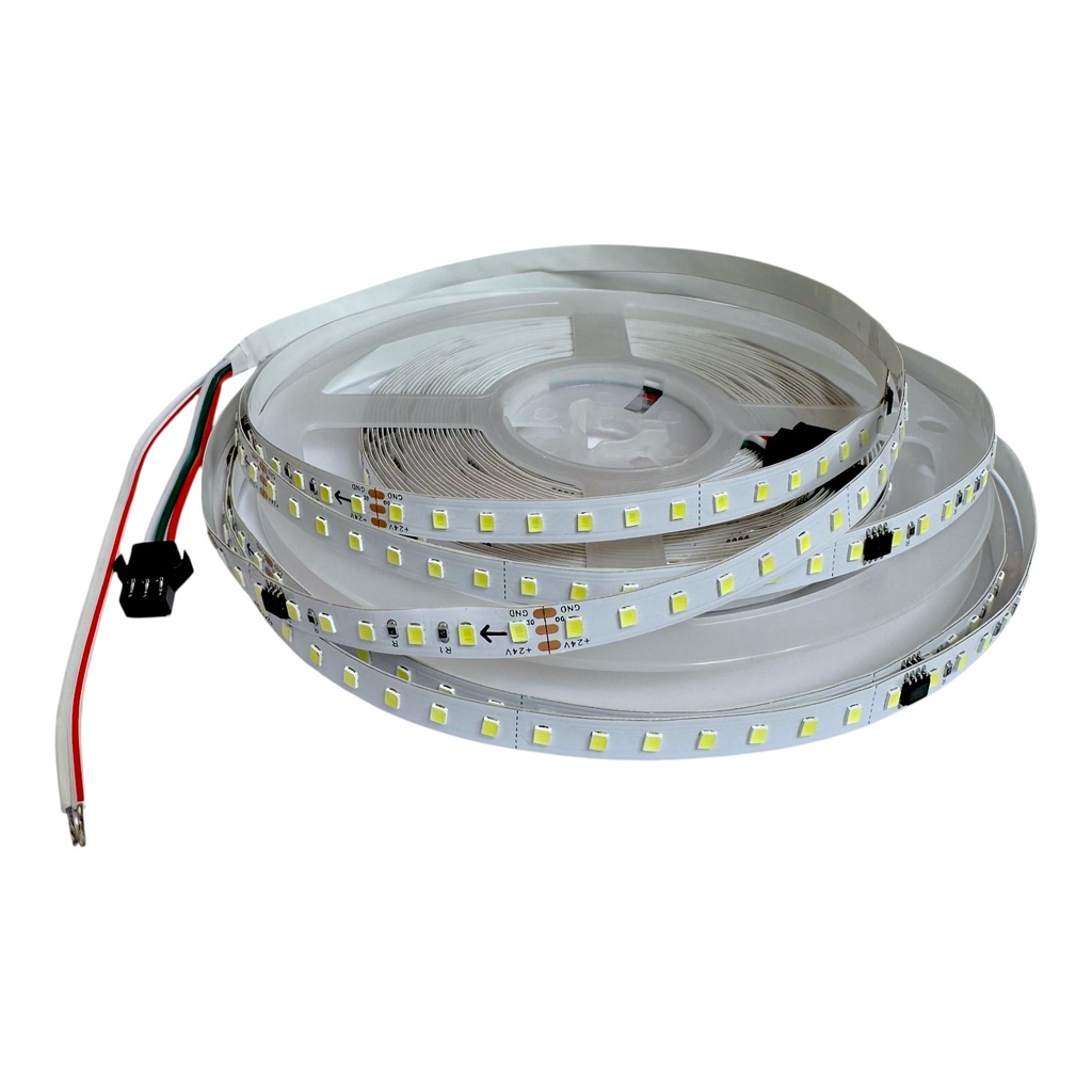 Moving strip light 120LED/m DC24V 10m Roll with control and power supply