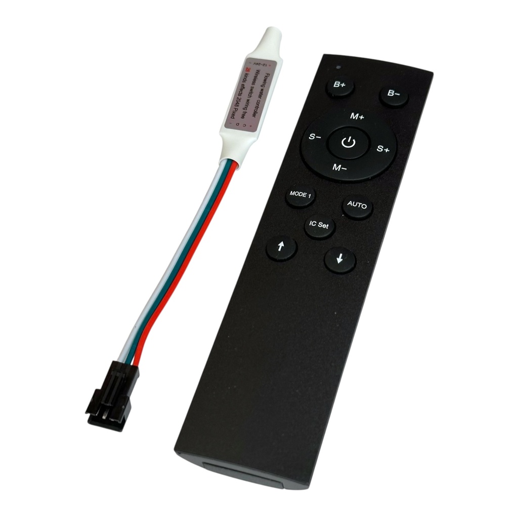 Moving strip light 120LED/m DC24V - 11w/m - 10m Roll with control and power supply