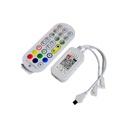 Moving RGB strip light 60LED/m DC24V 10m Roll with control and power supply