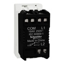 Switch, Miluz E, 2 Way 16AX 250V 1 Module White