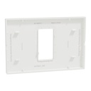 Cover Frame, Miluz E, 1 Gang White