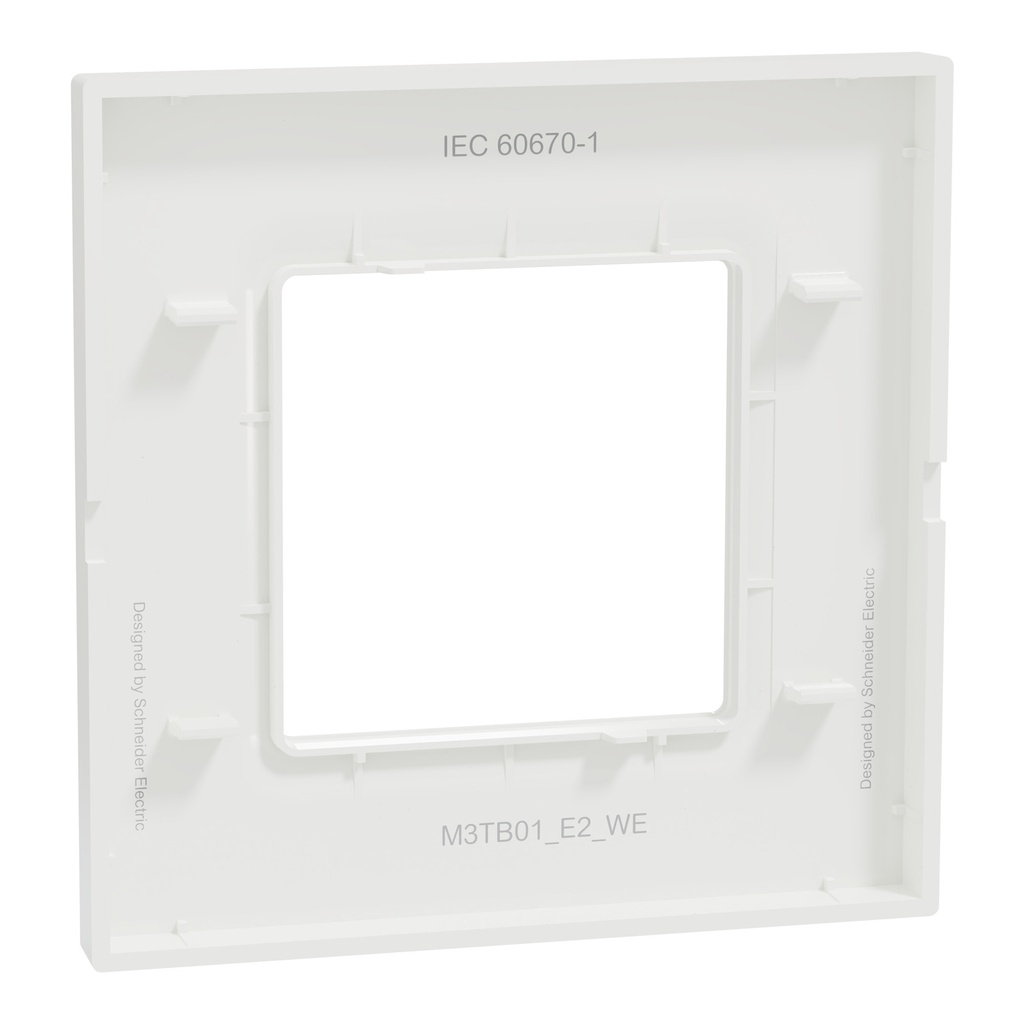 Cover Frame, Miluz E, 2 Gang White