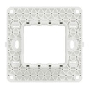 Supporting Frame, Miluz E, 2 Gang White