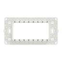 Supporting Frame, Miluz E, 4 Gang White
