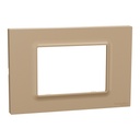 Cover Frame, Miluz E, 3 Gang
