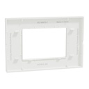 Cover Frame, Miluz E, 3 Gang