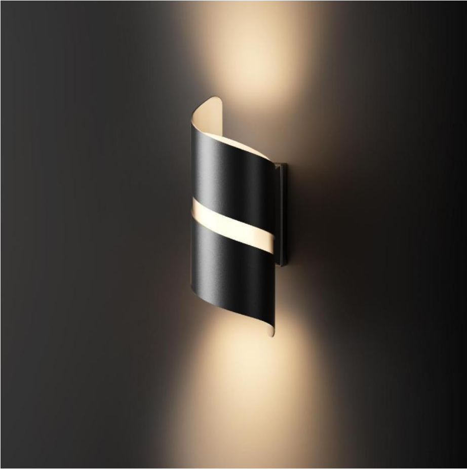 Liper C Series Wall Light – 10W, CCT Adjustable, IP65