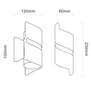Liper C Series Wall Light – 10W, CCT Adjustable, IP65
