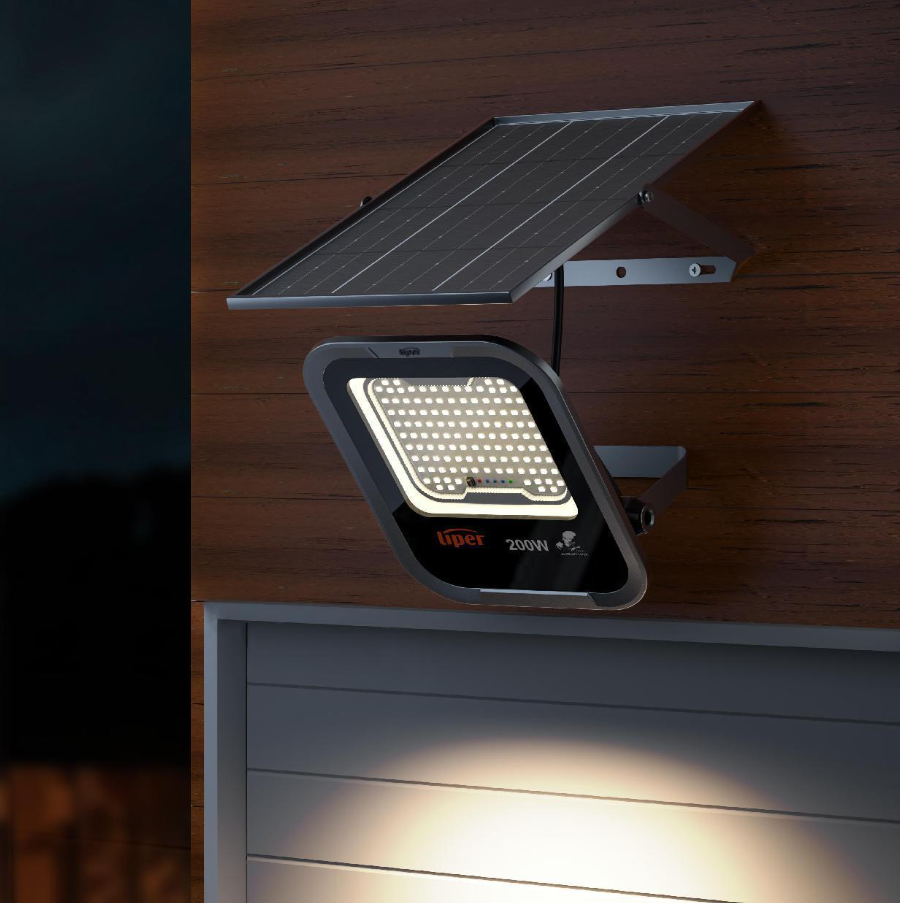 Liper HW Series Solar Flood Light – 100W–400W, IP65