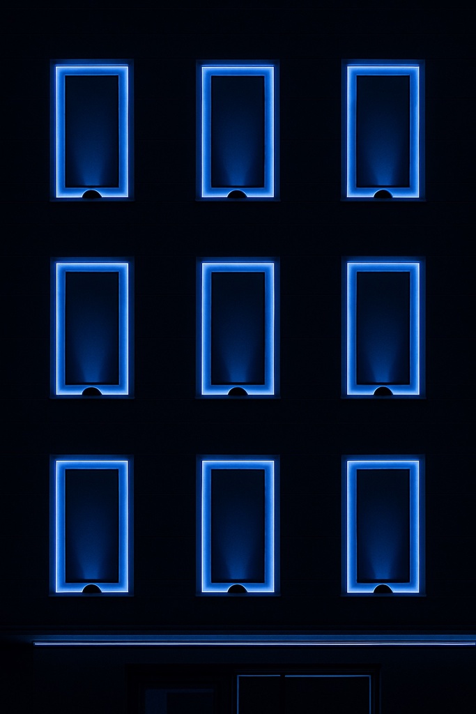 LED Window Light – 7.5W – Gray – 180° Beam – IP65