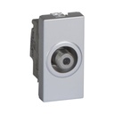 Arteor™ - TV socket - TV single shielded "F" type - 0-2400 Hz - 1 module