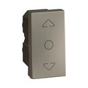 Arteor™  -  Curtain  switch  -  centre  off  -  1  module