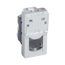 Arteor™  -  Telephone  socket  RJ11  with  modular  Jack  connector  for  fast  connection  -  1  module