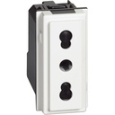 Living Now™ – Italian standard socket – 16 A – 250 V~ – 2 modules