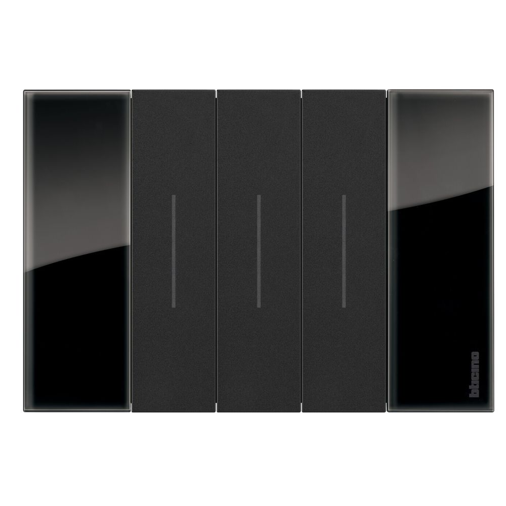 Living Now™ – Cover plate - Glassy Finish – 3 modules